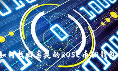 如何找回丢失的ROSE币TP钱包？